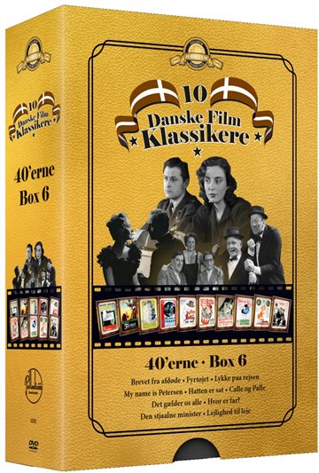 10 Danske Filmklassikere - 40'erne - Boks 6